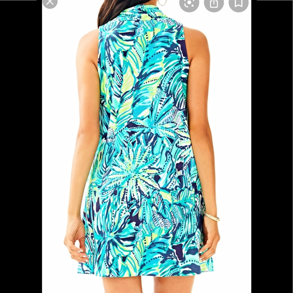 Lilly Pulitzer Lyza Silk Dress - Picture 6 of 7